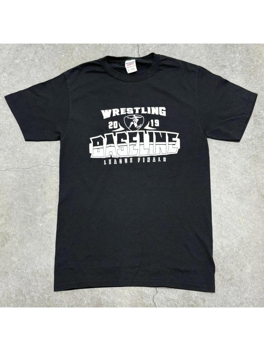 JERZEES Wrestling Baseline League T Shirt